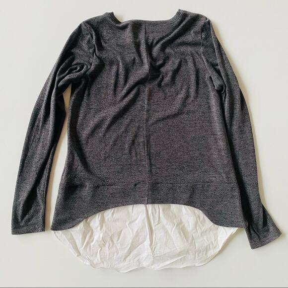 Simply Vera Wang | @ Layered Sweater Button Down - Picture 5 of 11